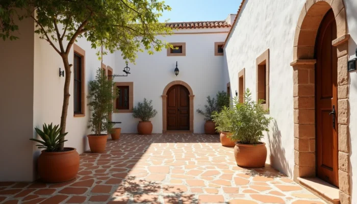 Cortijo huren in Spanje: rustiek Andalusisch landhuis tussen de olijfgaarden